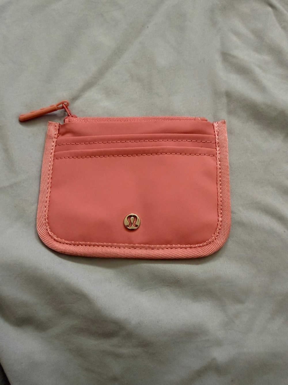 lululemon athletica Coral Zip Card Pouch
